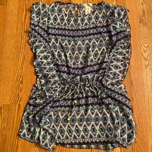 Jessica Simpson sheer top